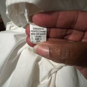 Beautiful khaki off white wide leg pants. PERFECT FOR SPRING